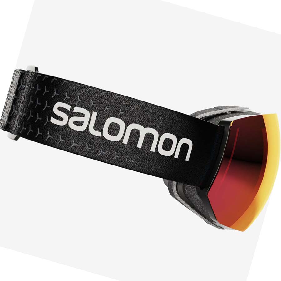 Salomon RADIUM PRO SIGMA Erkek Gözlük Siyah Beyaz | TR 2894FDN